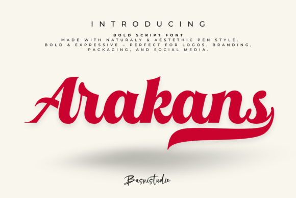 Arakans: Bold Calligraphy for Web Design