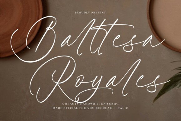 Balltesa Royales: A Script Font for Modern Campaigns