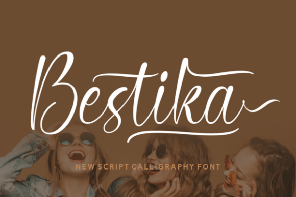 Bestika: A Script Font for Modern Web Design