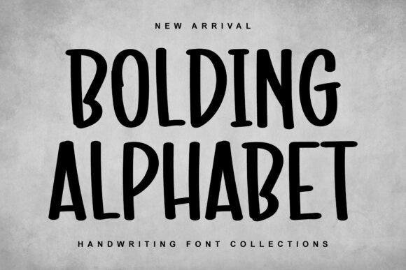 Bolding Alphabet: A Stylish Font for Business Branding