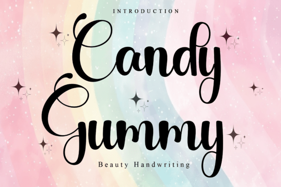 Candy Gummy Font for Business