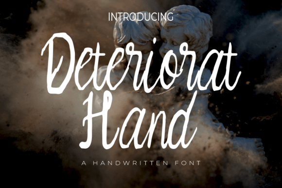 Deteriorat Hand: A Font for Digital Elegance