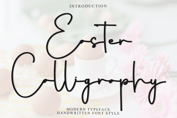 Easter Calligraphy Font