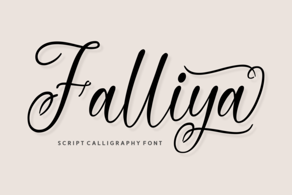 Falliya: A Graceful Font for Elegant Design