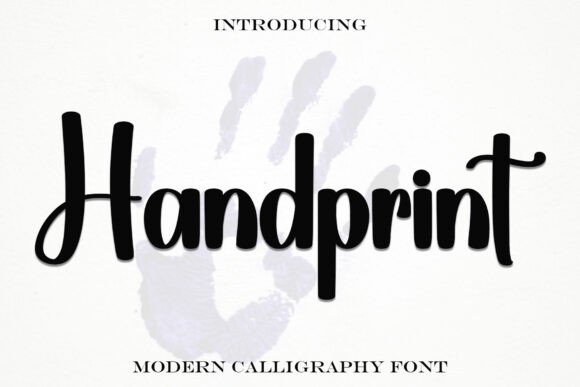Handprint: A Trendy Handwritten Font