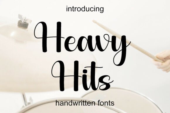 Heavy Hits: A Stylish Font for Business Branding