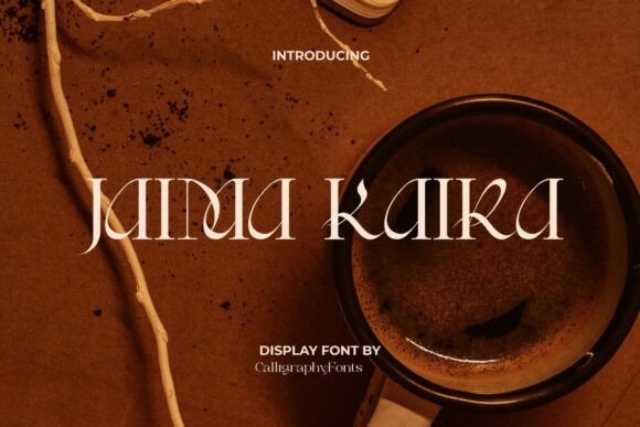 Jaima Kaira Font: Elegant Typography for Digital Campaigns