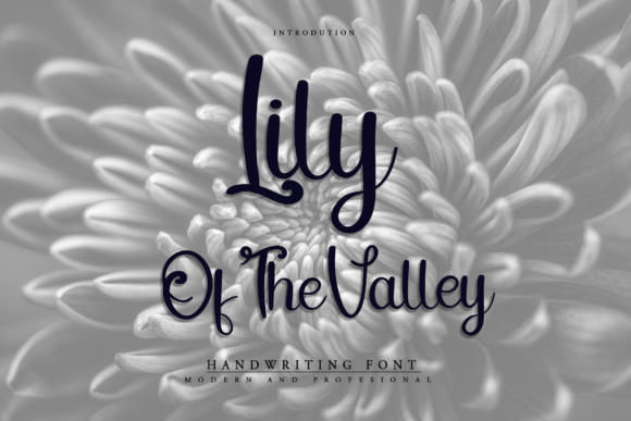 Lily of the Valley Font for Business