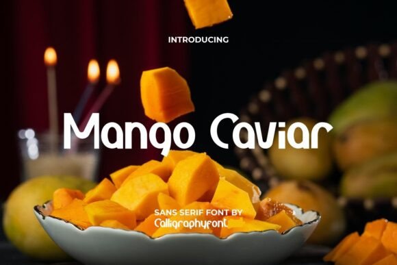 Mango Caviar: A Font for Creative Projects