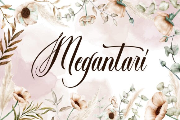 Megantari: A Luxurious Script Font