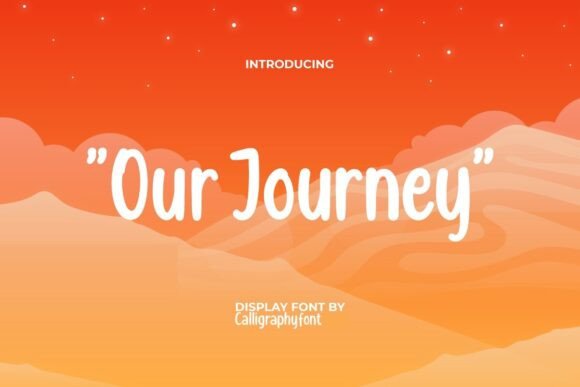 Our Journey Font: A Creative Touch for Web Design