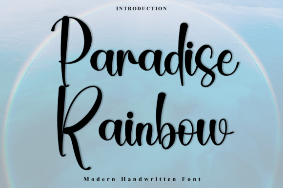 Paradise Rainbow Font Review