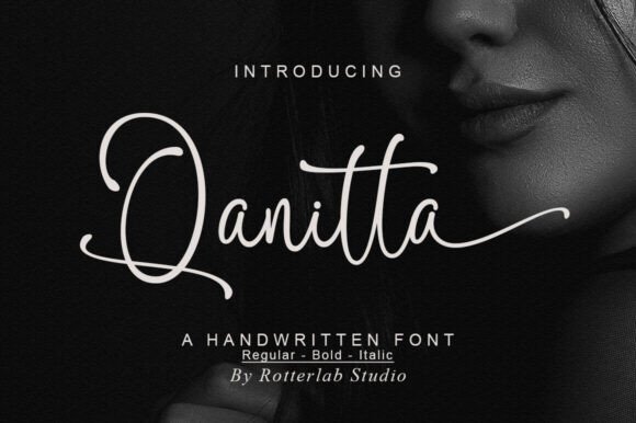 Qanitta: A Script Font for Real Projects