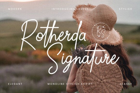 Rotherda Signature Font