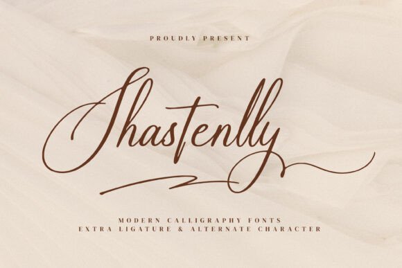 Shastenlly: A Stylish Font for Modern Campaigns