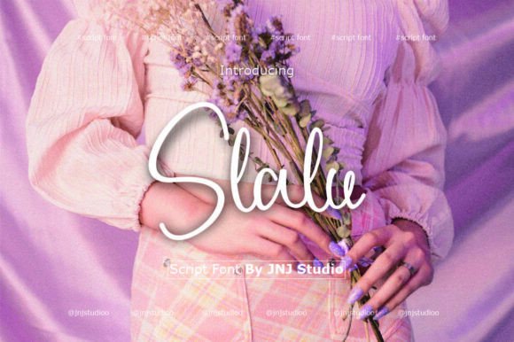 Slalu: A Script Font for Creative Makers