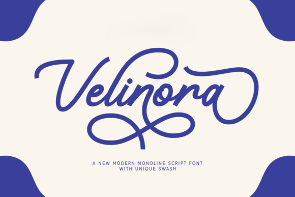 Velinora: A Bold Script Font for Creative Branding