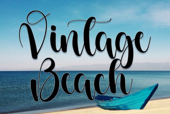 Vintage Beach Font Review