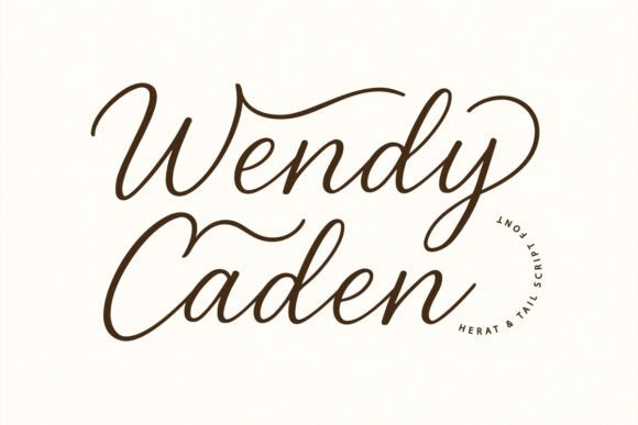 Wendy Caden: A Luxurious Script Font